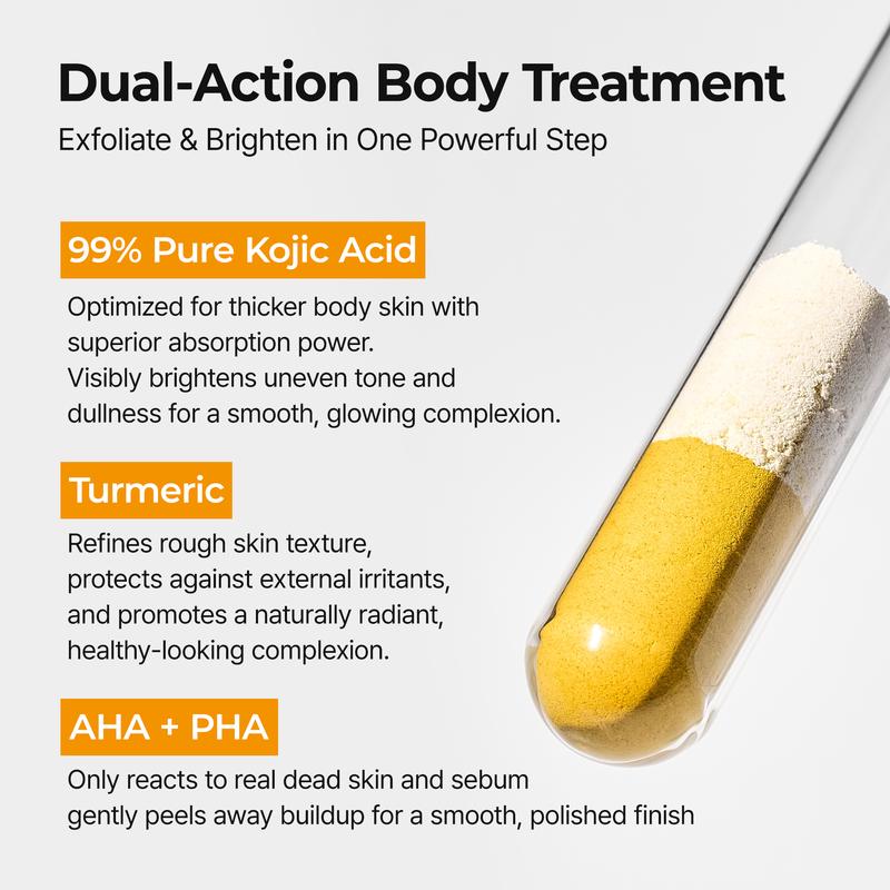 Kojic Acid x Turmeric Exfoliating Spray for Smooth, Radiant Skin